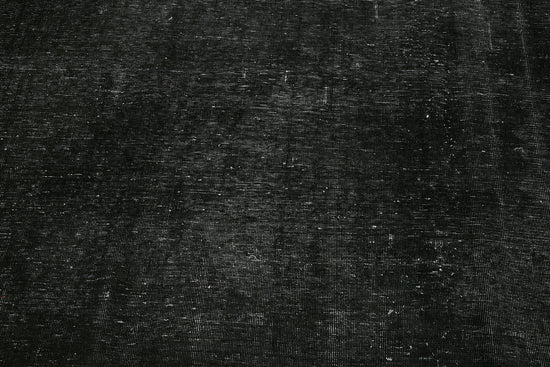 9x13 Black Overdyed Area Rug - 47156