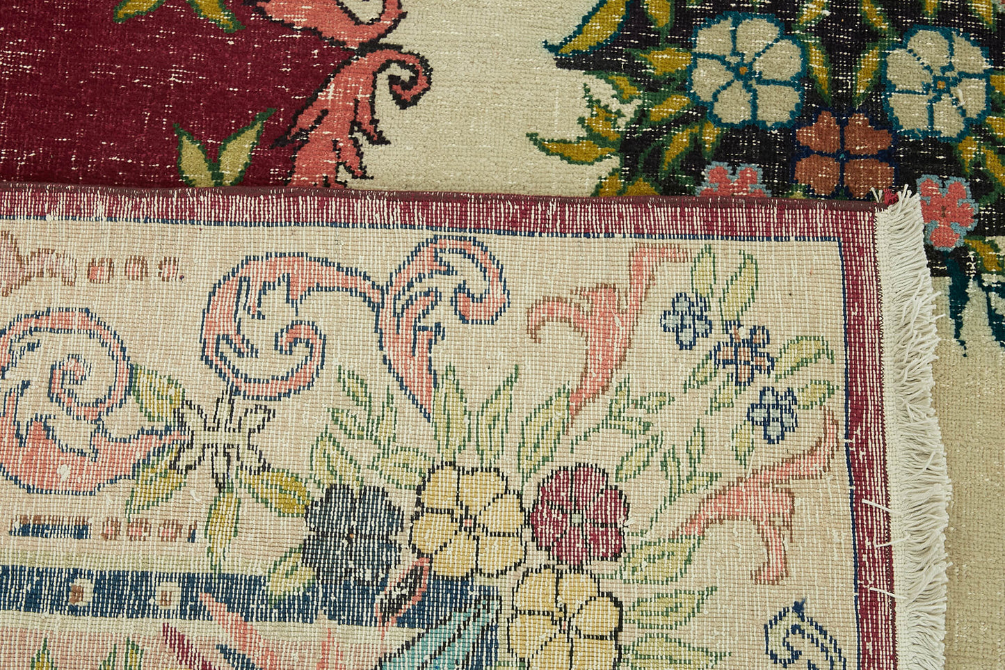 8x11 Vintage Hand-Knotted Rug - 47160