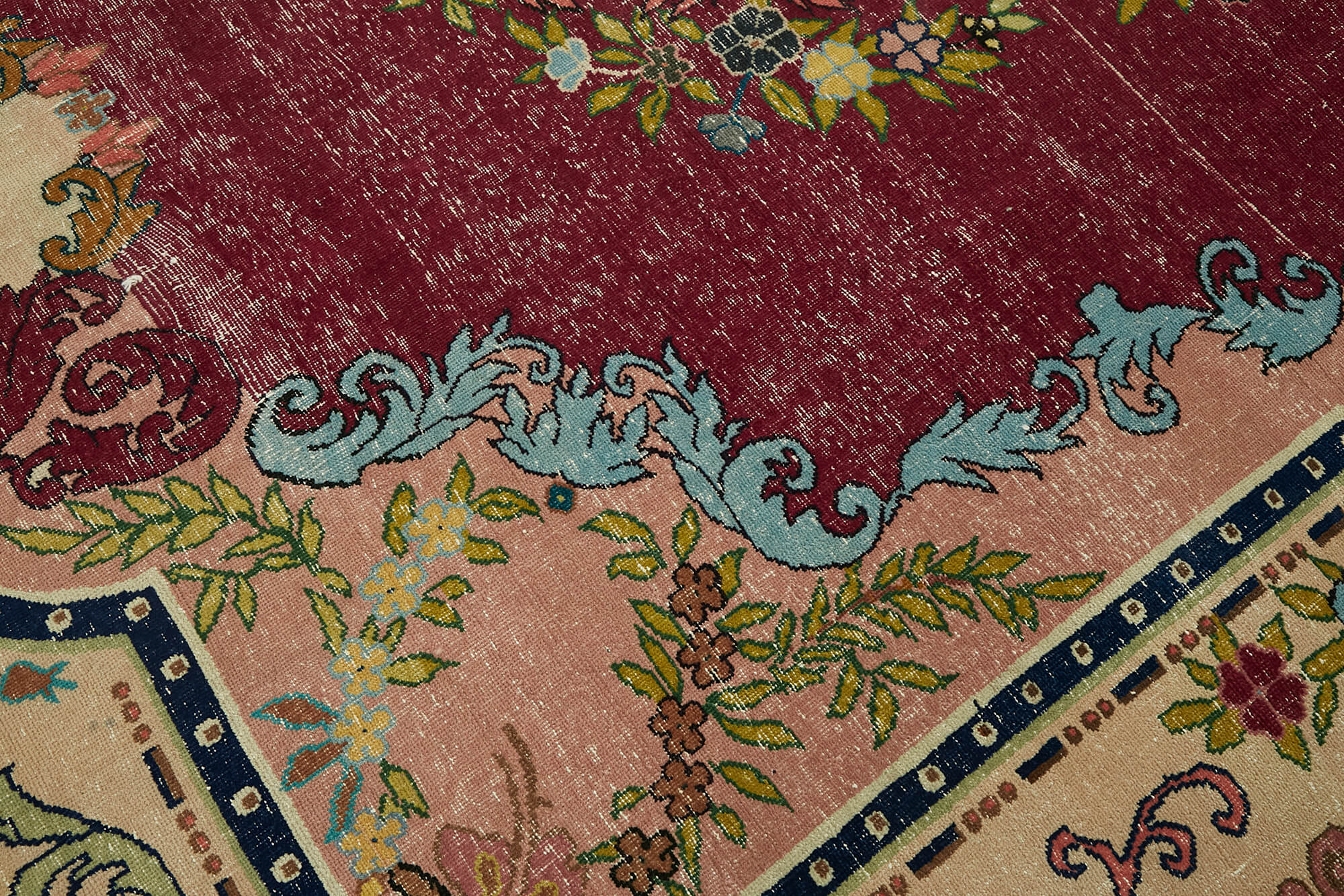 8x11 Vintage Hand-Knotted Rug - 47160