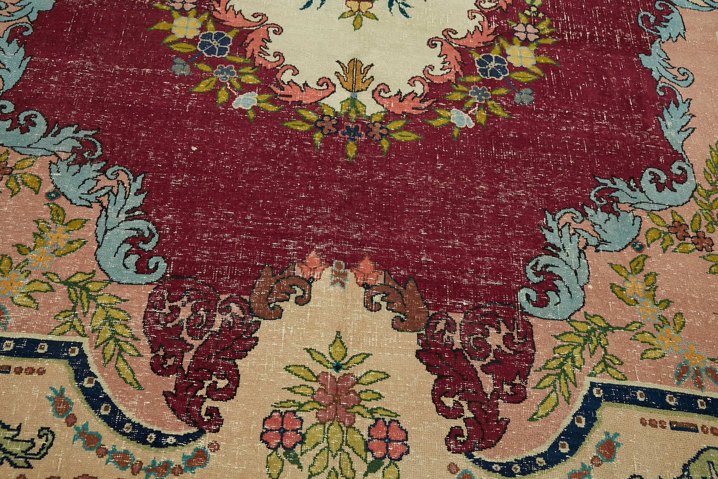 8x11 Vintage Hand-Knotted Rug - 47160