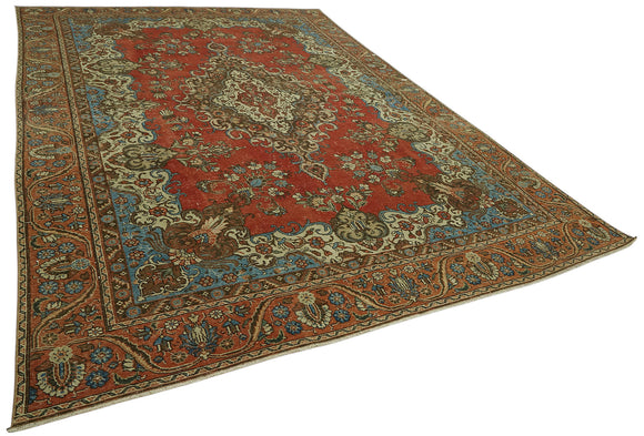 8x12 Vintage Hand-Knotted Rug - 47162