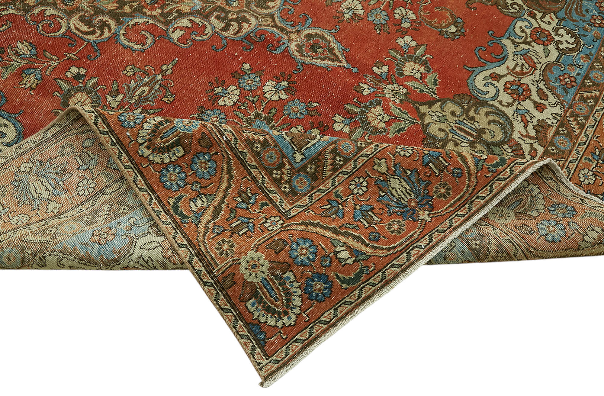 8x12 Vintage Hand-Knotted Rug - 47162