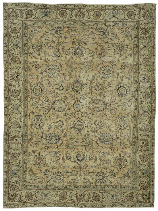 9x13 Vintage Hand-Knotted Rug - 47163