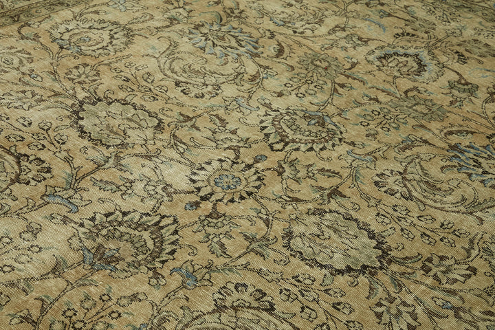 9x13 Vintage Hand-Knotted Rug - 47163