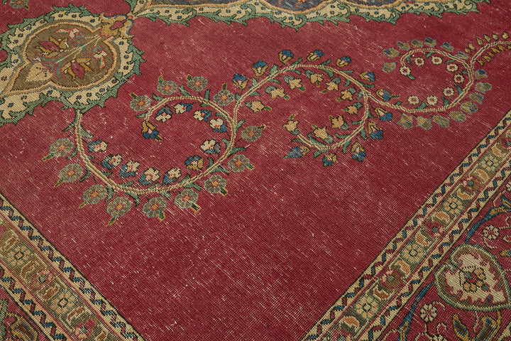 9x12 Vintage Hand-Knotted Rug - 47165