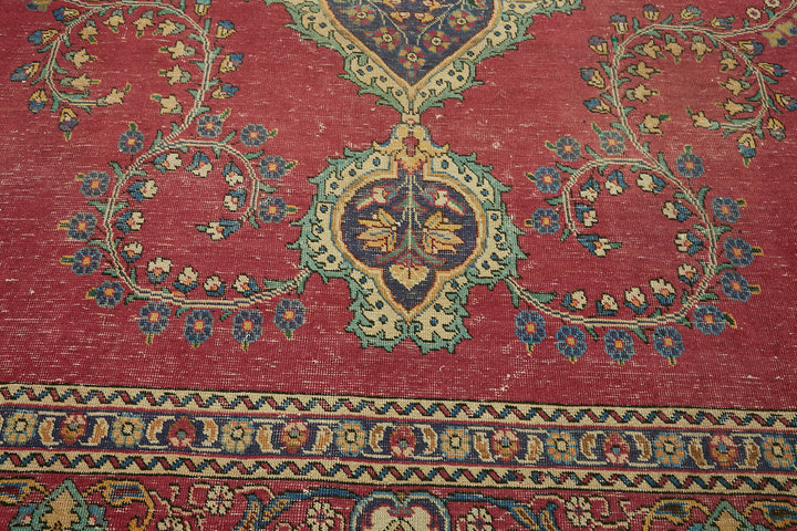 9x12 Vintage Hand-Knotted Rug - 47165