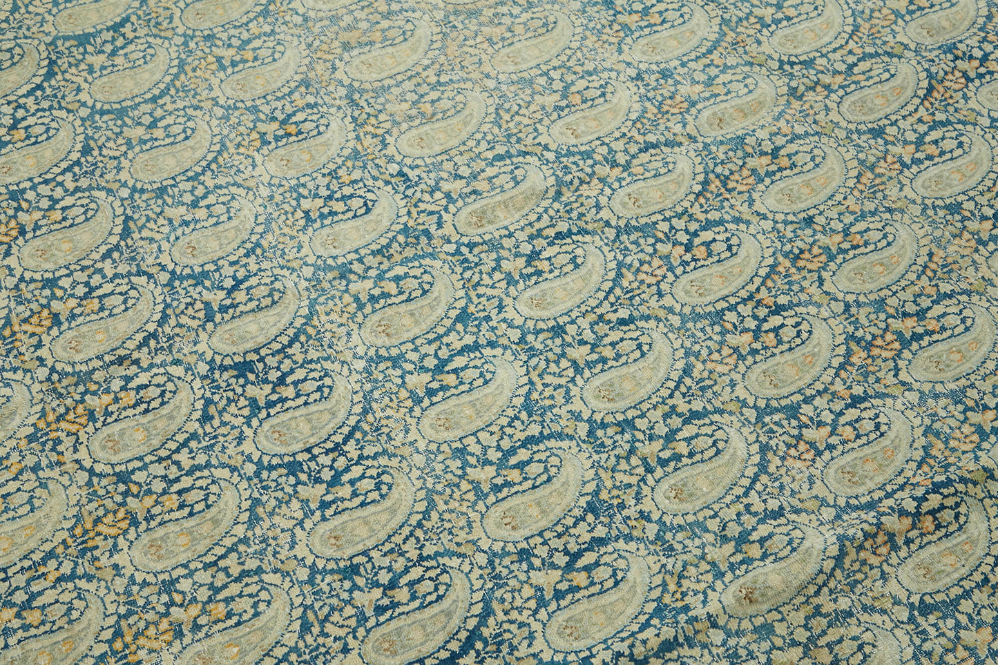 7x9 Beige Vintage Area Rug - 47166