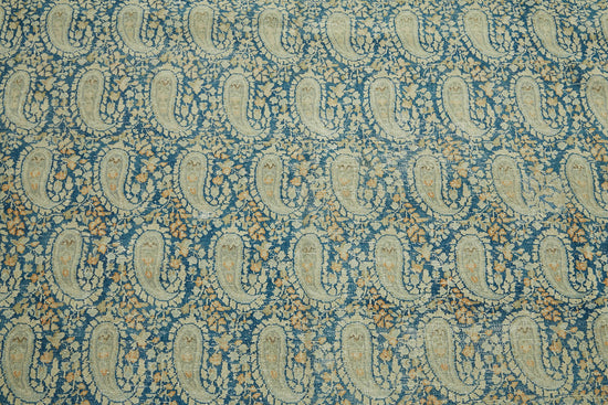 7x9 Beige Vintage Area Rug - 47166