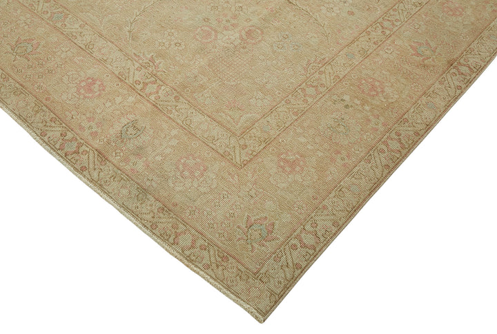 10x13 Beige Vintage Area Rug - 47167