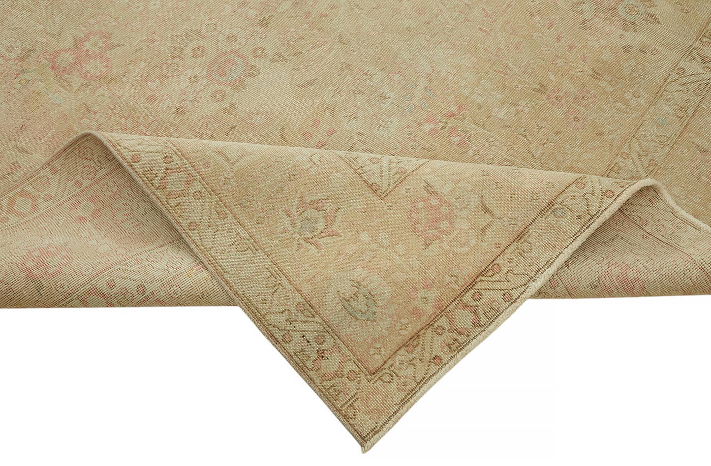10x13 Beige Vintage Area Rug - 47167