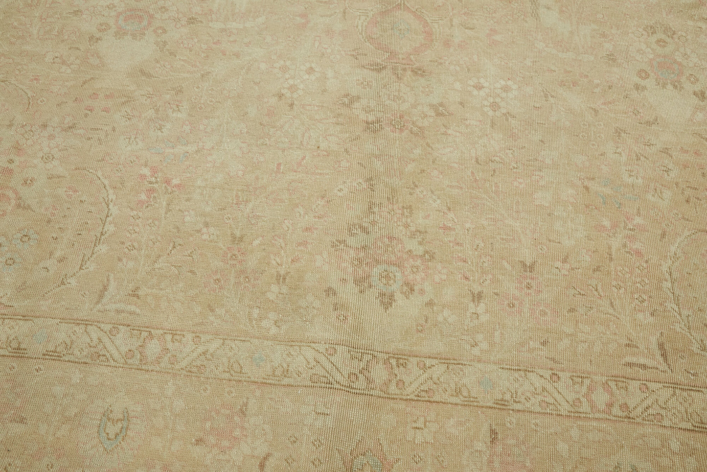 10x13 Beige Vintage Area Rug - 47167