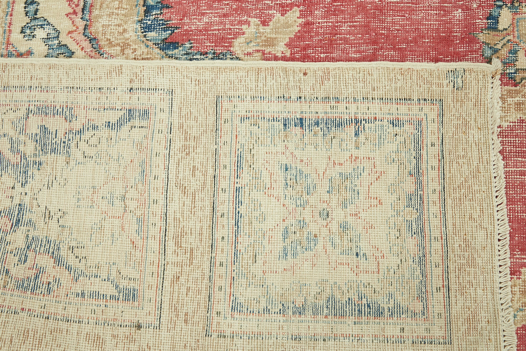 8x11 Beige Vintage Area Rug - 47168