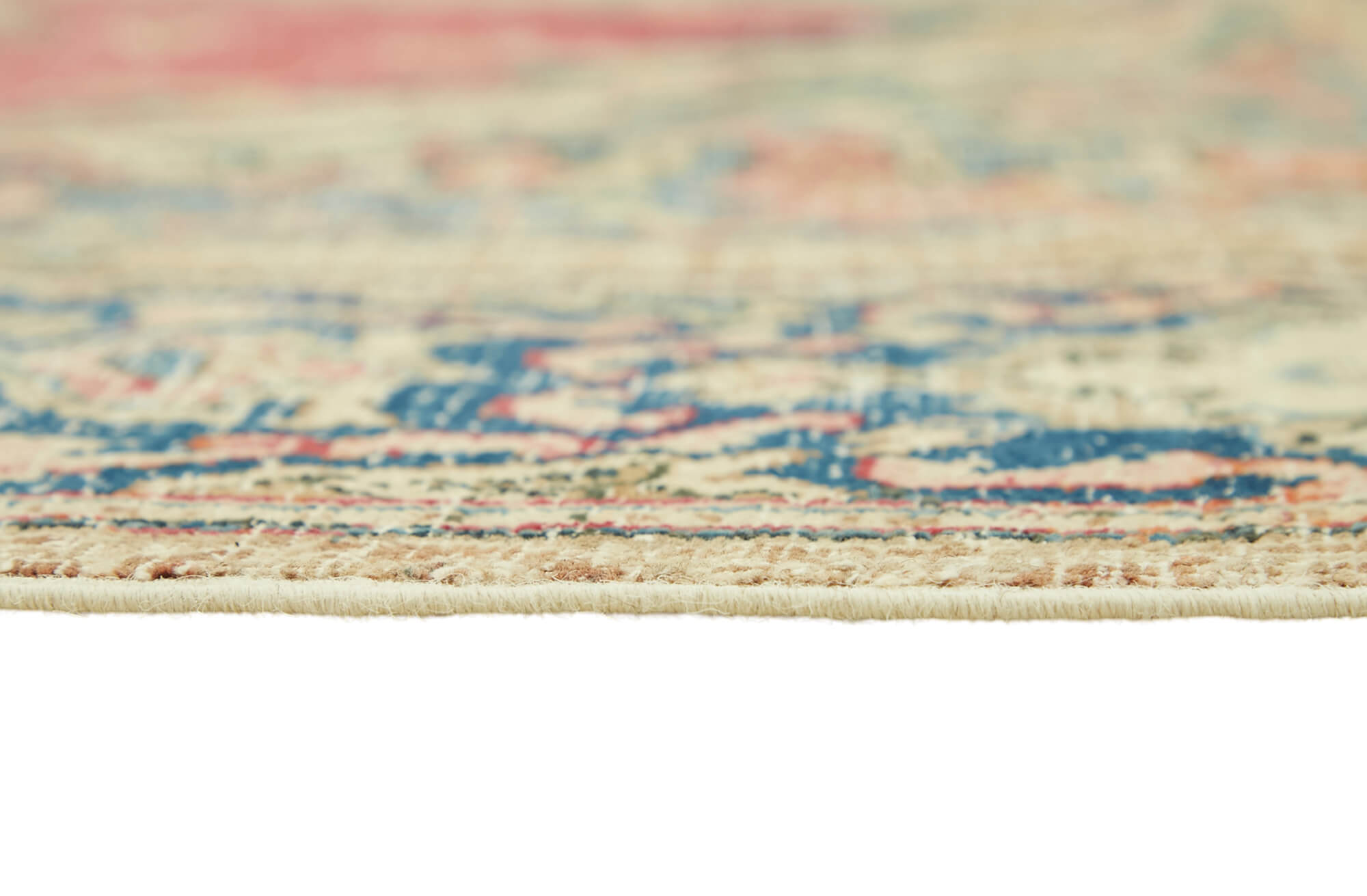 8x11 Beige Vintage Area Rug - 47168