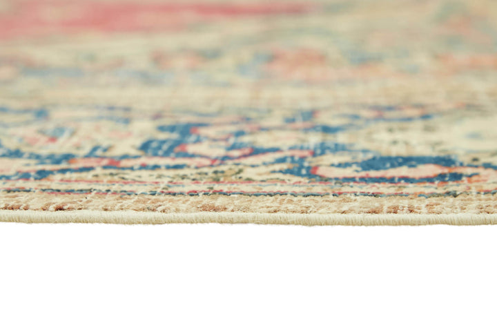 8x11 Beige Vintage Area Rug - 47168