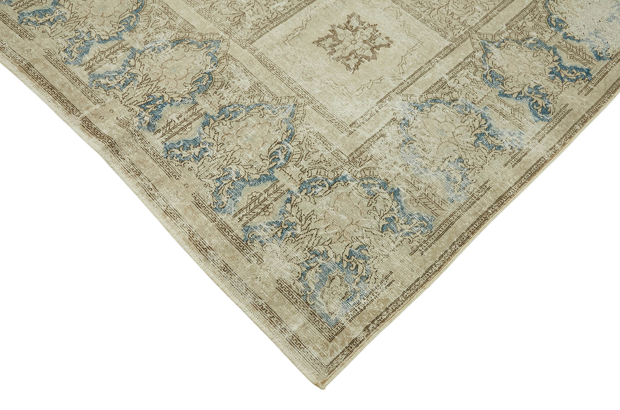 10x14 Beige Vintage Area Rug - 47169