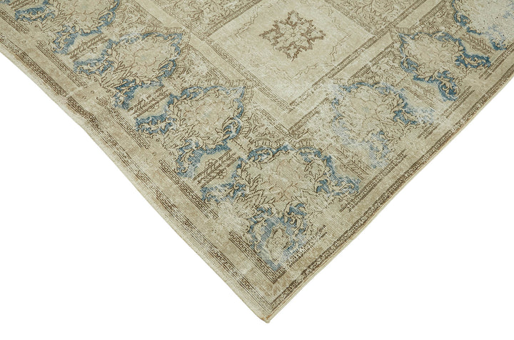 10x14 Beige Vintage Area Rug - 47169