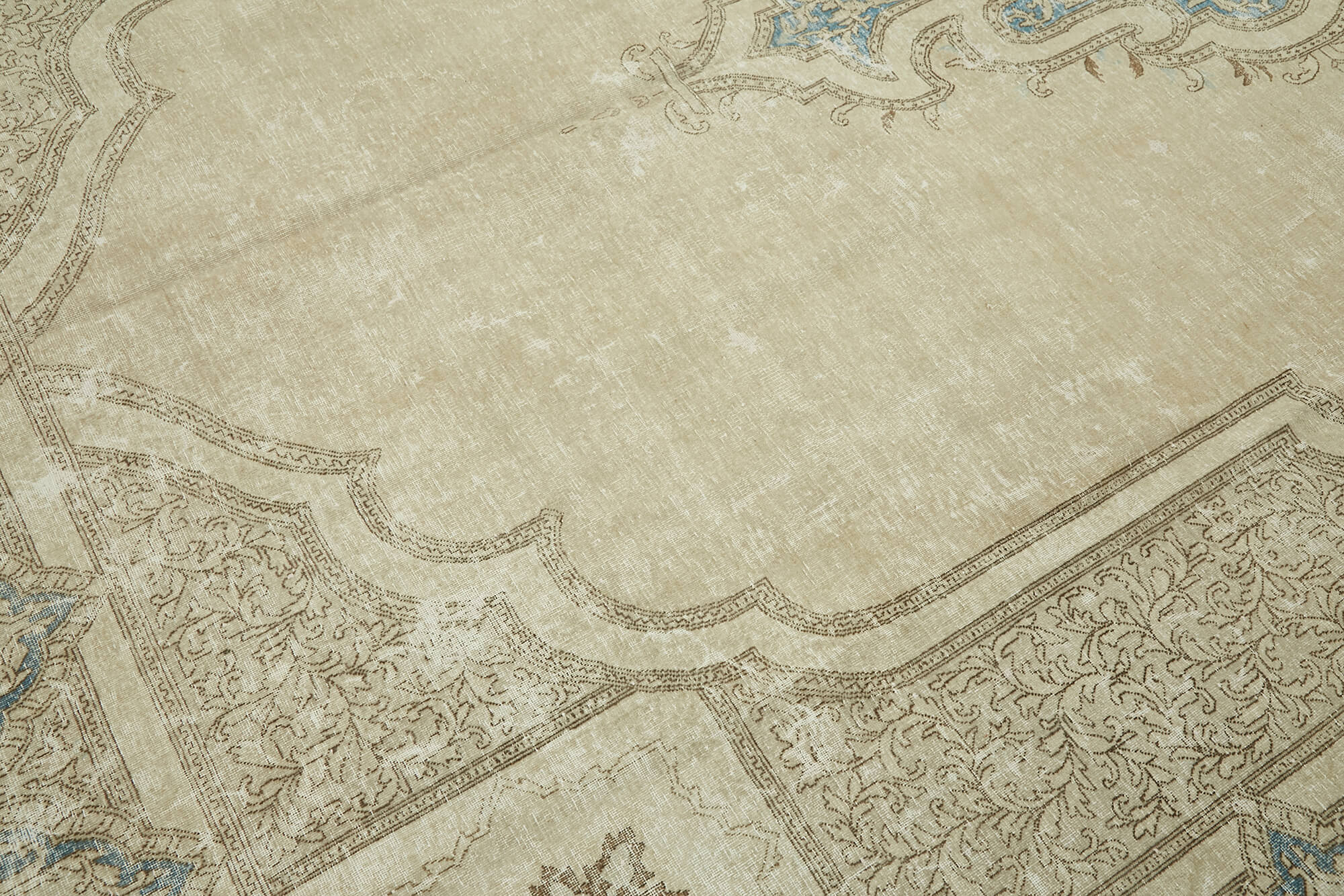 10x14 Beige Vintage Area Rug - 47169