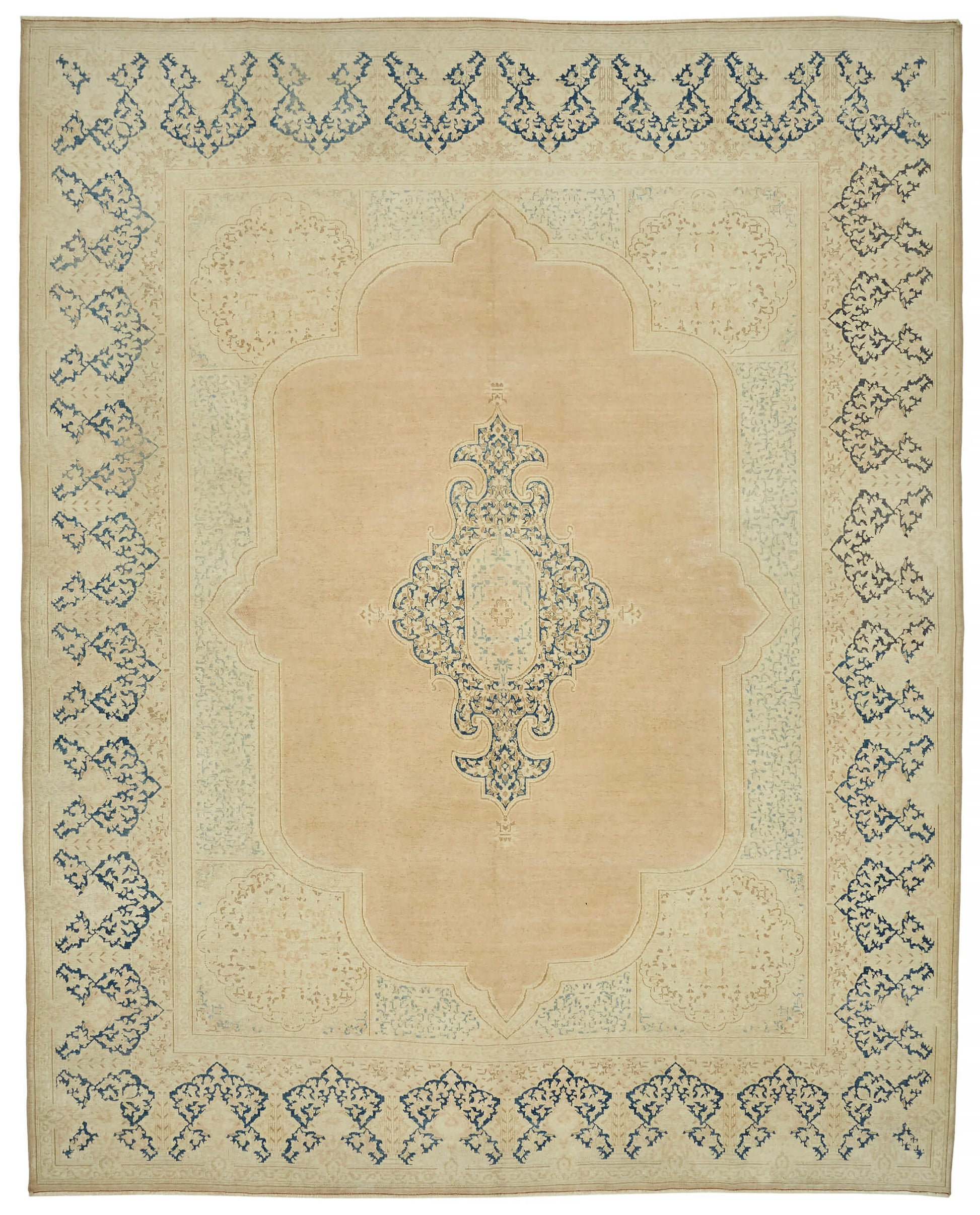 8x10 Beige Vintage Area Rug - 47170