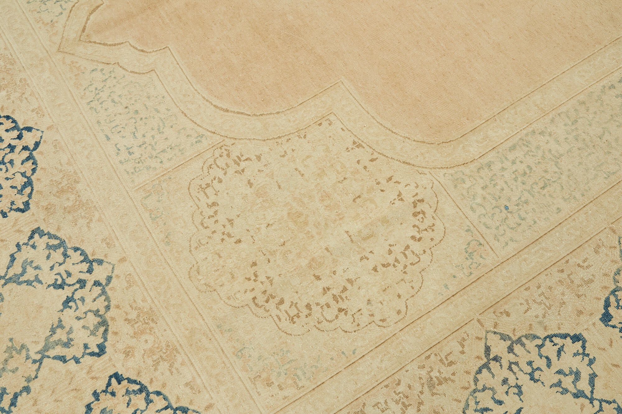 8x10 Beige Vintage Area Rug - 47170