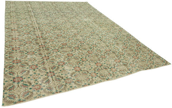 9x13 Vintage Hand-Knotted Rug - 47175