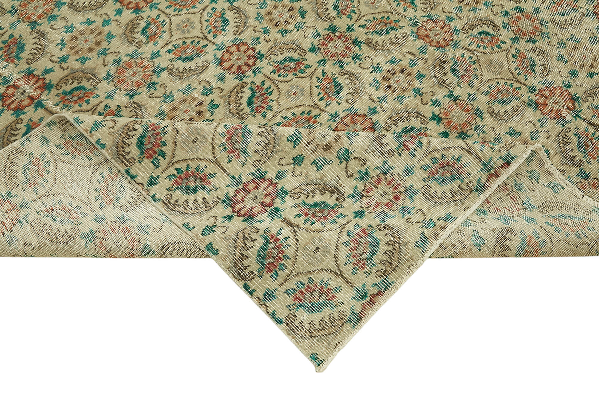 9x13 Vintage Hand-Knotted Rug - 47175