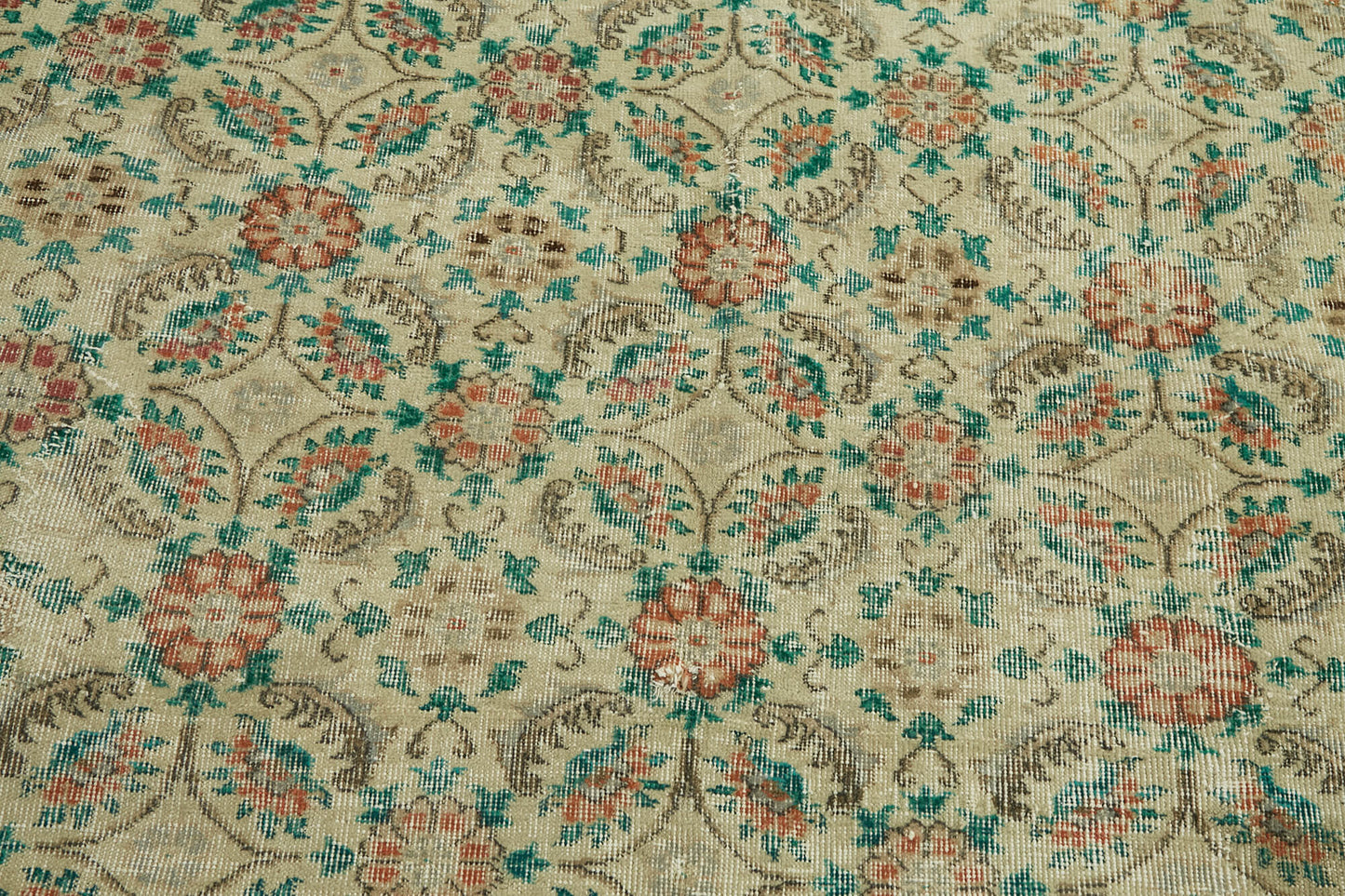 9x13 Vintage Hand-Knotted Rug - 47175