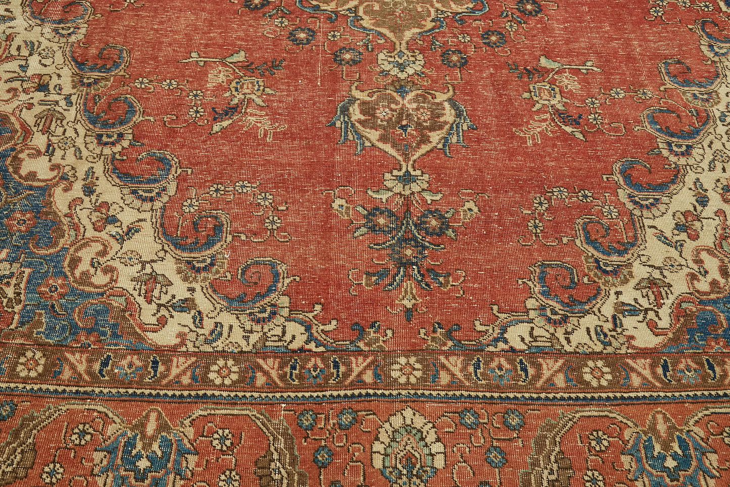 9x12 Vintage Hand-Knotted Rug - 47176