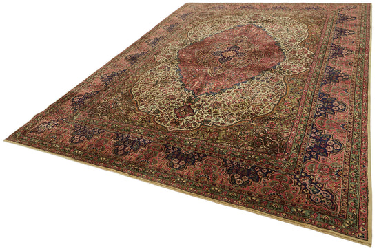 9x12 Vintage Hand-Knotted Rug - 47178