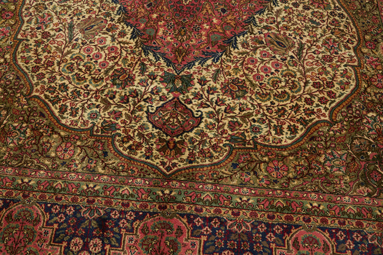 9x12 Vintage Hand-Knotted Rug - 47178