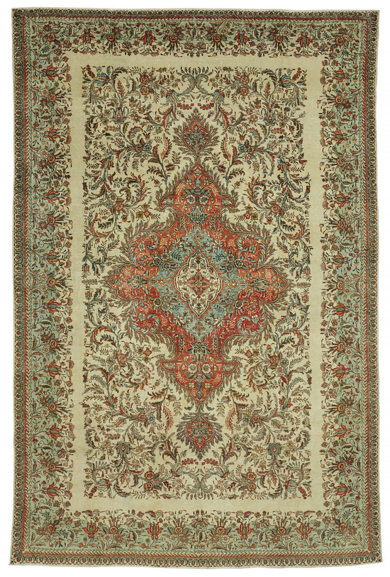 10x16 Vintage Hand-Knotted Rug - 47180