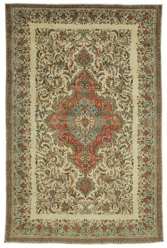 10x16 Vintage Hand-Knotted Rug - 47180
