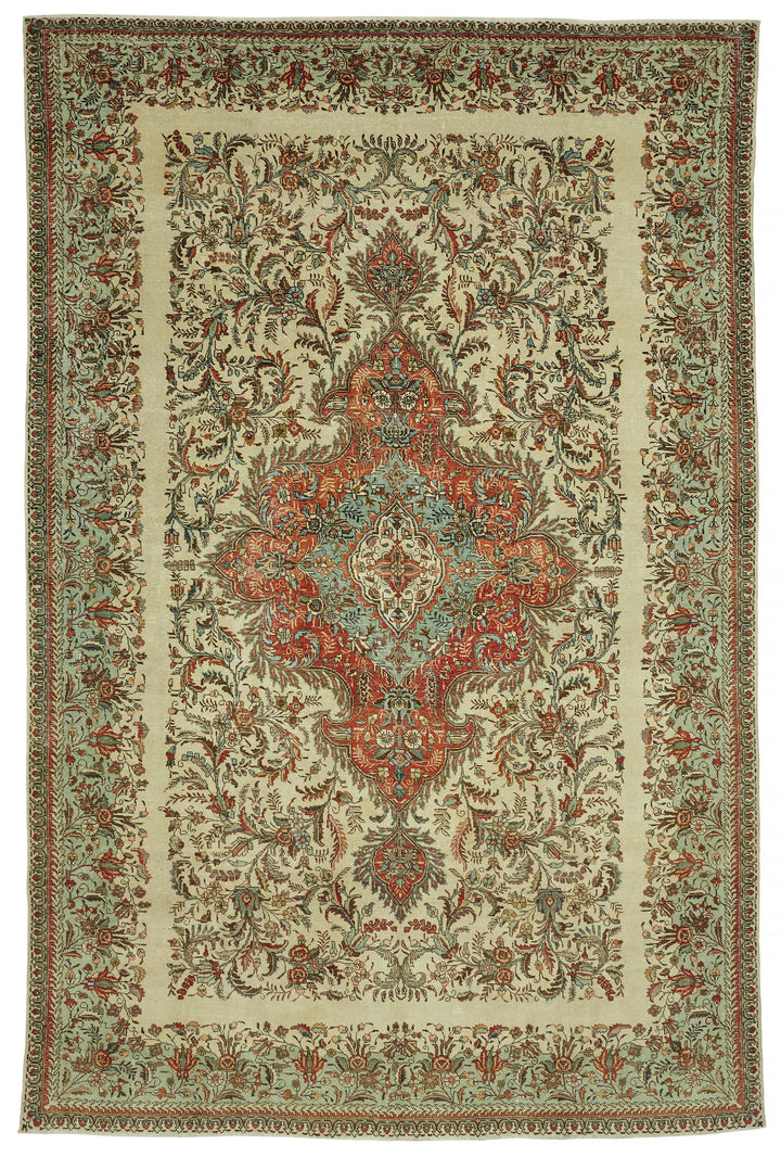 10x16 Vintage Hand-Knotted Rug - 47180