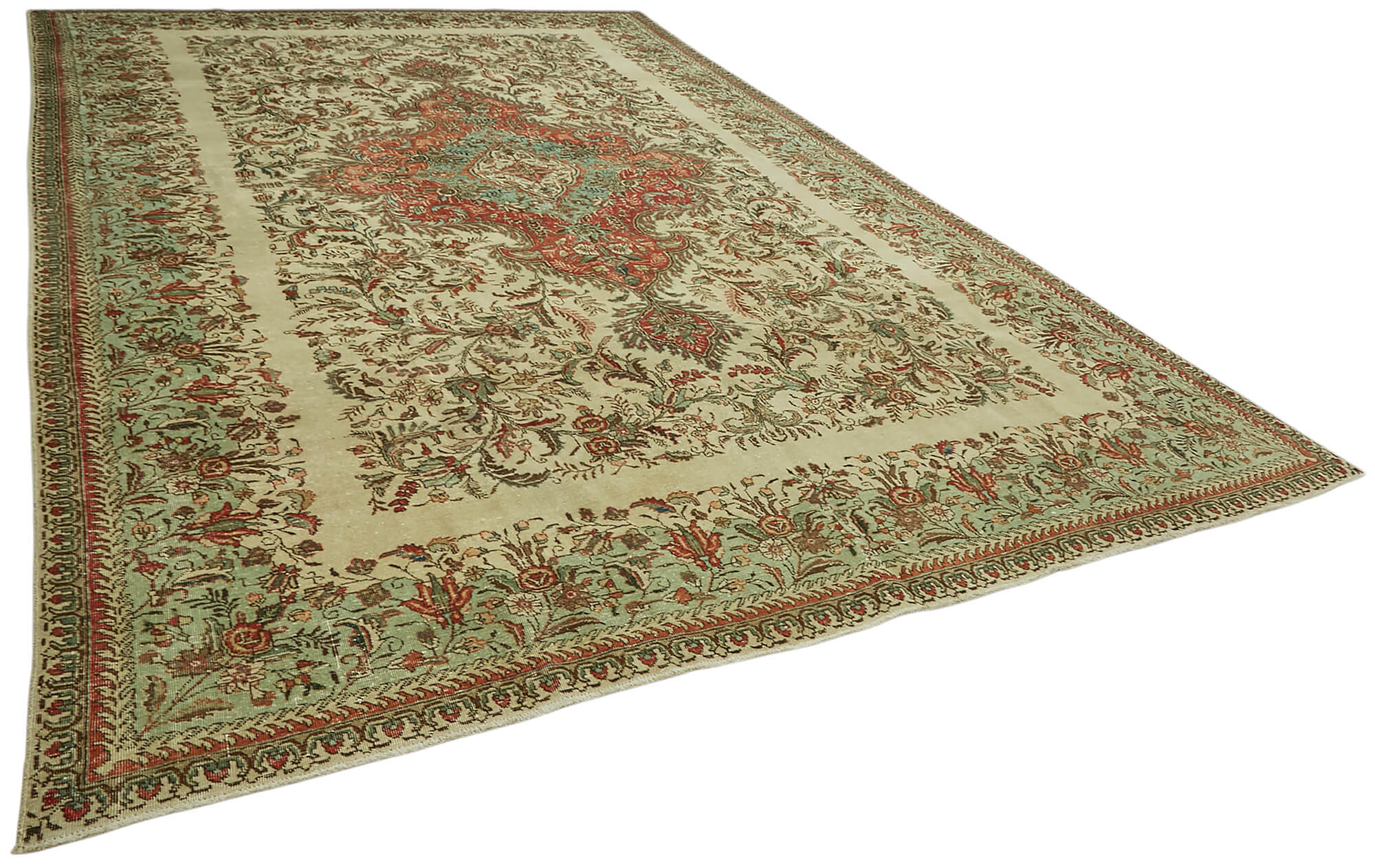 10x16 Vintage Hand-Knotted Rug - 47180