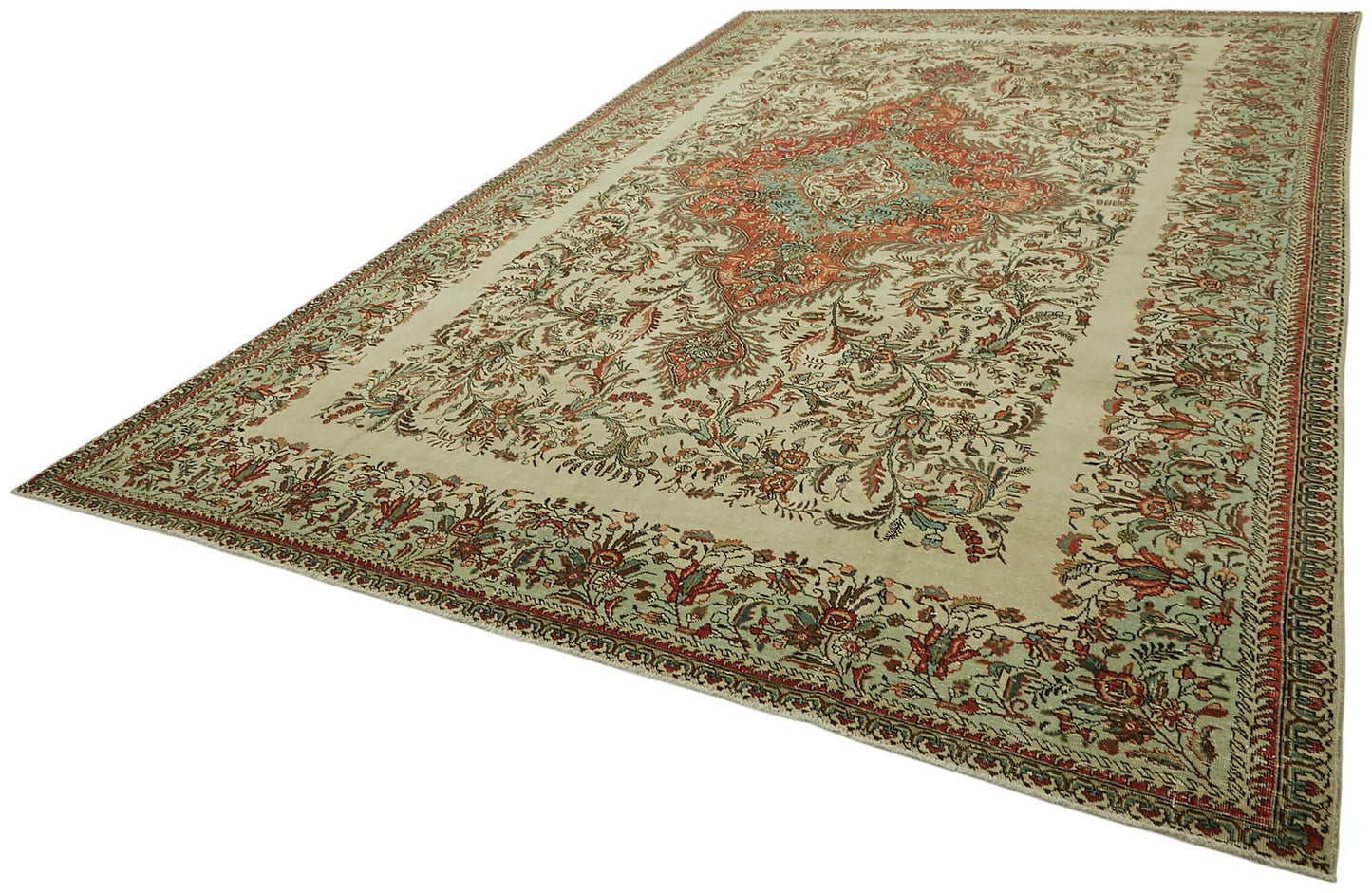 10x16 Vintage Hand-Knotted Rug - 47180