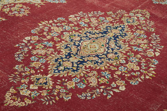 10x13 Vintage Hand-Knotted Rug - 47183