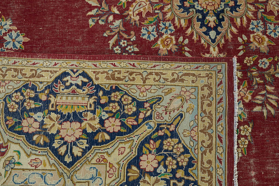 10x13 Vintage Hand-Knotted Rug - 47183