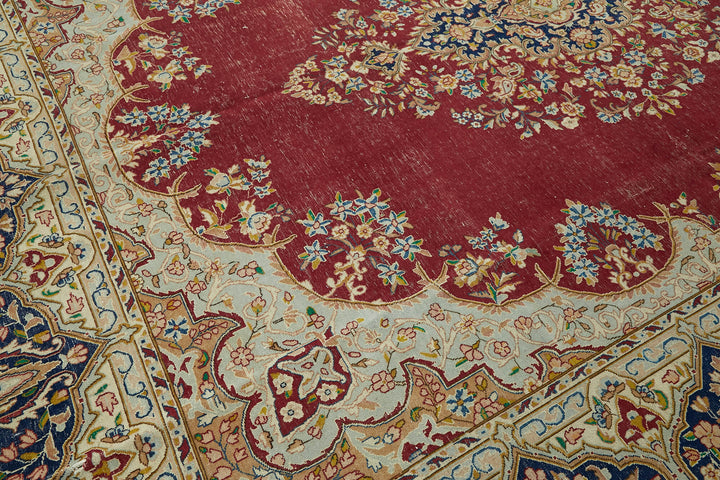 10x13 Vintage Hand-Knotted Rug - 47183