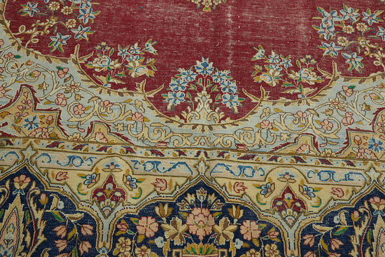 10x13 Vintage Hand-Knotted Rug - 47183