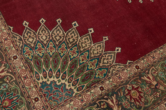 9x12 Vintage Hand-Knotted Rug - 47185