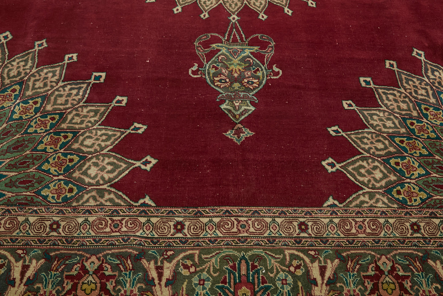 9x12 Vintage Hand-Knotted Rug - 47185