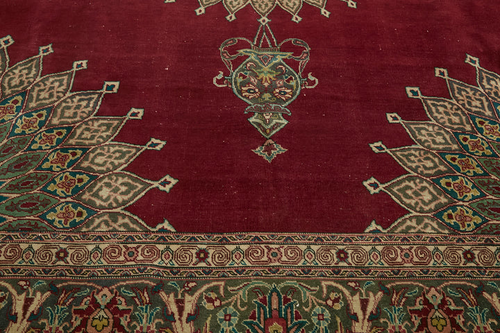 9x12 Vintage Hand-Knotted Rug - 47185