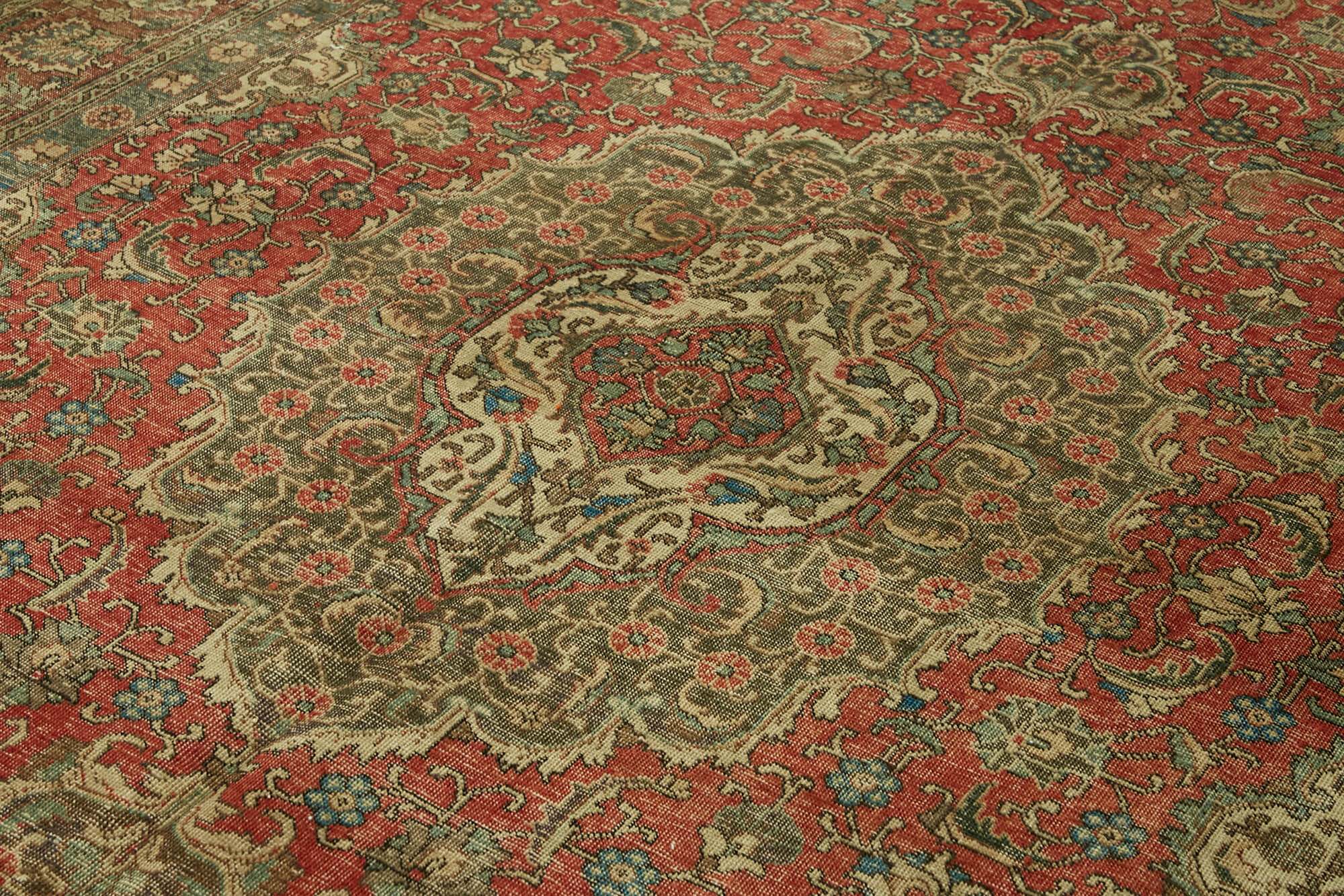 8x11 Vintage Hand-Knotted Rug - 47186