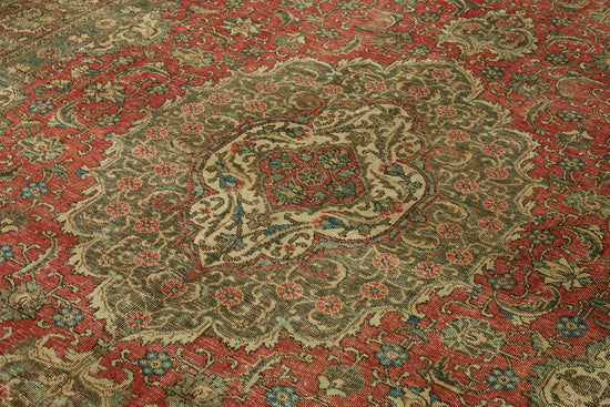 8x11 Vintage Hand-Knotted Rug - 47186