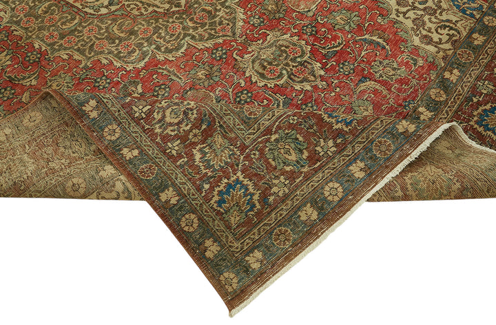 8x11 Vintage Hand-Knotted Rug - 47186