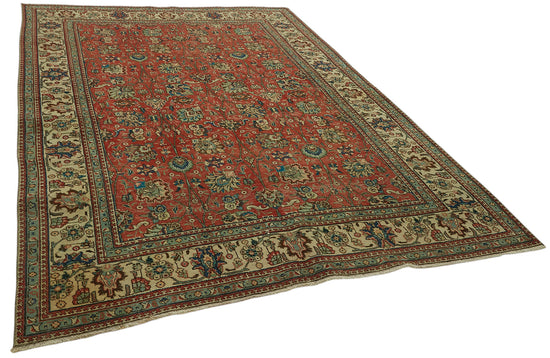 7x10 Vintage Hand-Knotted Rug - 47189