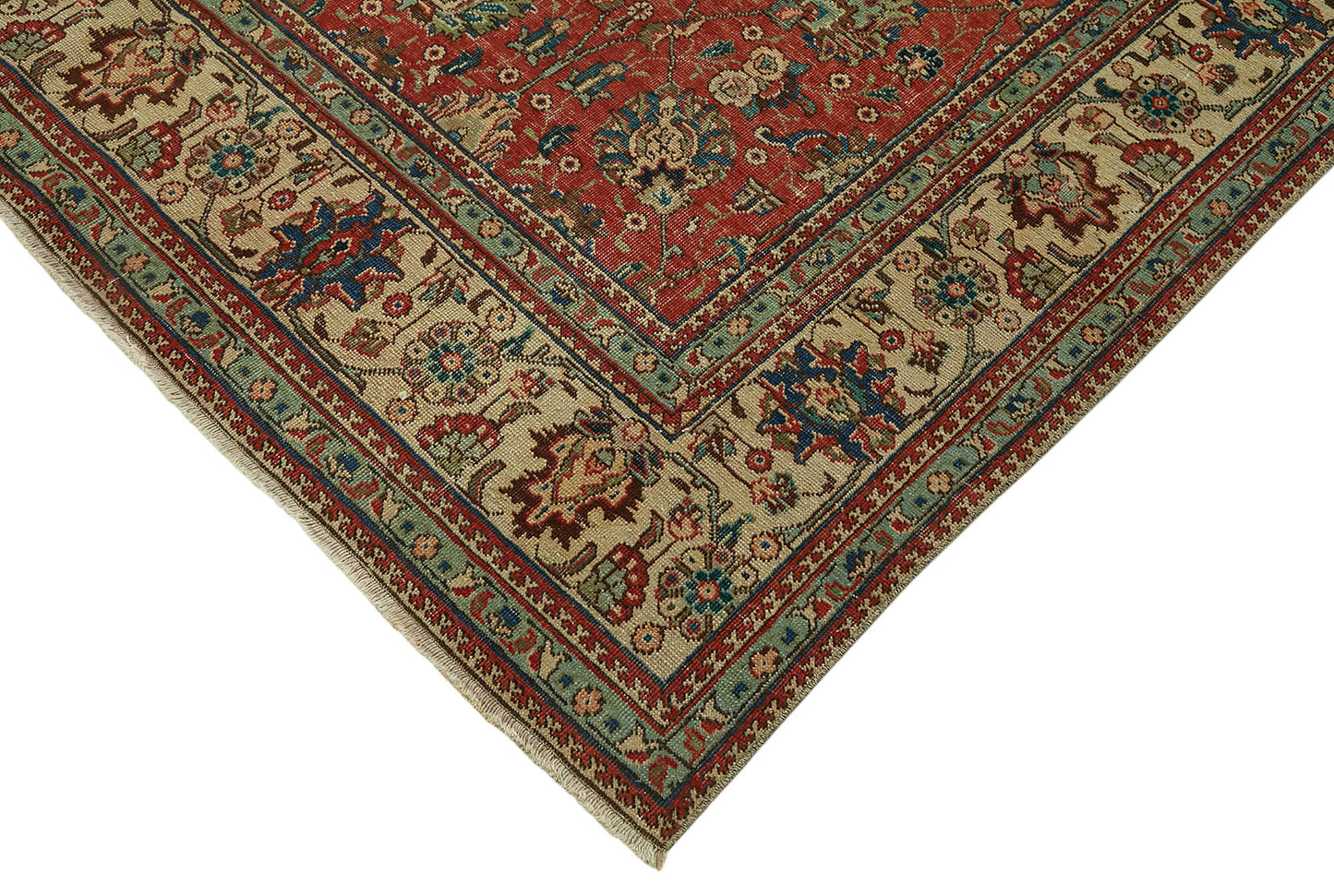 7x10 Vintage Hand-Knotted Rug - 47189