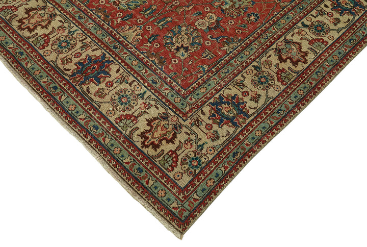 7x10 Vintage Hand-Knotted Rug - 47189