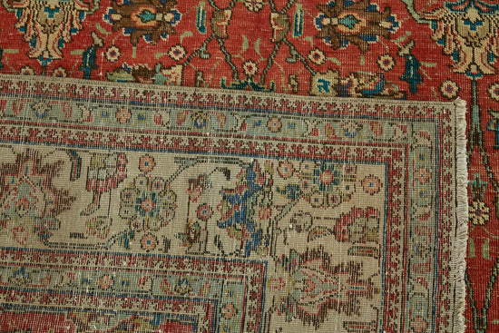 7x10 Vintage Hand-Knotted Rug - 47189