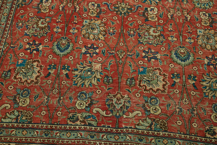 7x10 Vintage Hand-Knotted Rug - 47189