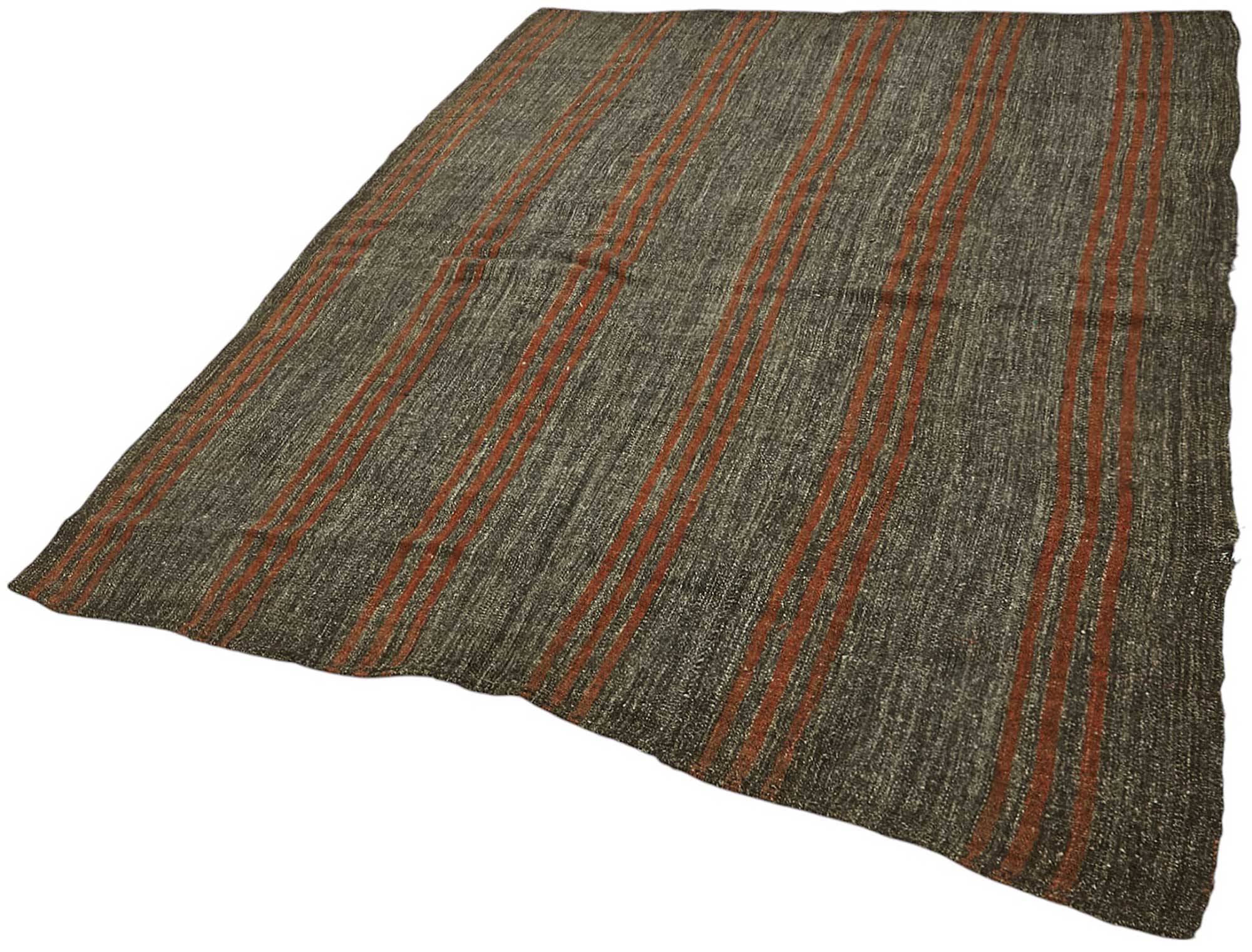 6x8 Authentic Turkish Goat Hair Kilim - 47191